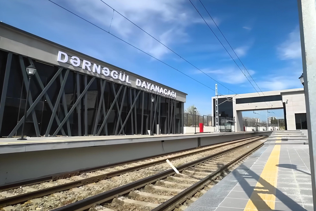Dərnəgül dayanacağı istifadəyə hazırdır - ADY yeni stansiyanı tamamlayır