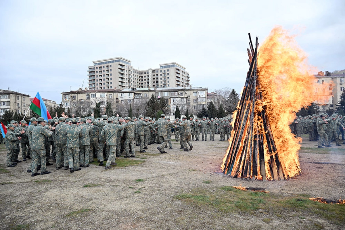 Azərbaycan Ordusunda Novruz və Ramazan bayramları böyük təntənə ilə qeyd olunub