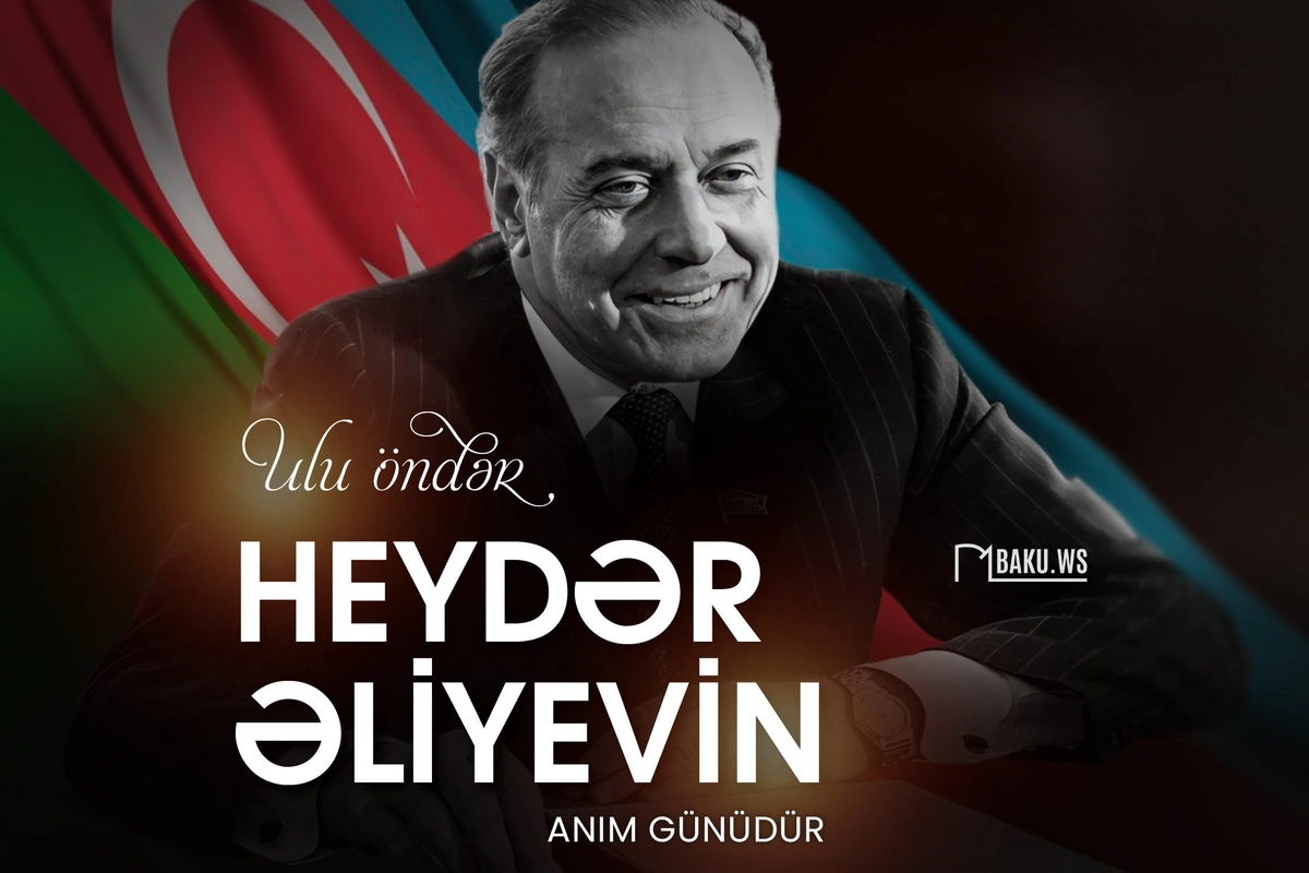 Ümummilli Lider Heydər Əliyevin vəfatından 21 il ötür Ümummilli Lider Heydər Əliyevin vəfatından 21 il ötür