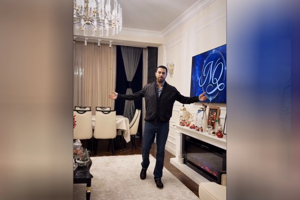 Namiq Qaraçuxurlu evindən video paylaşdı