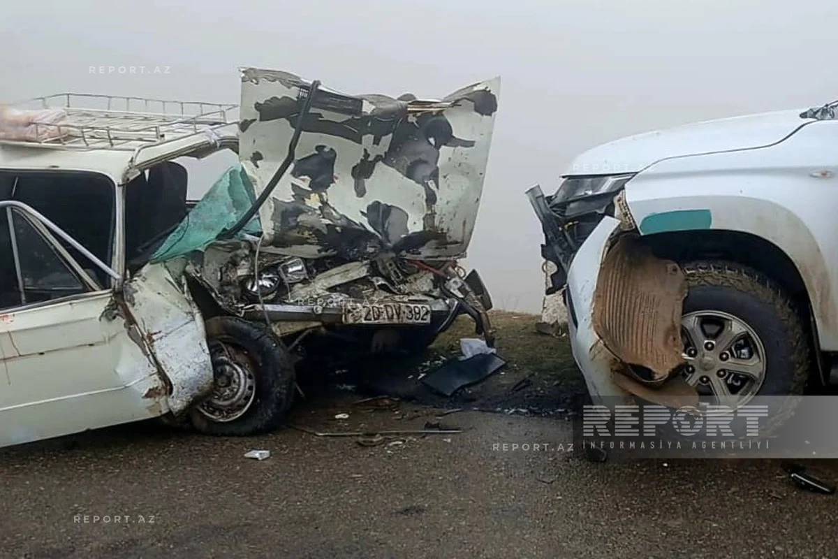 Azərbaycanda ağır qəza - Ölən və xəsarət alanlar var
