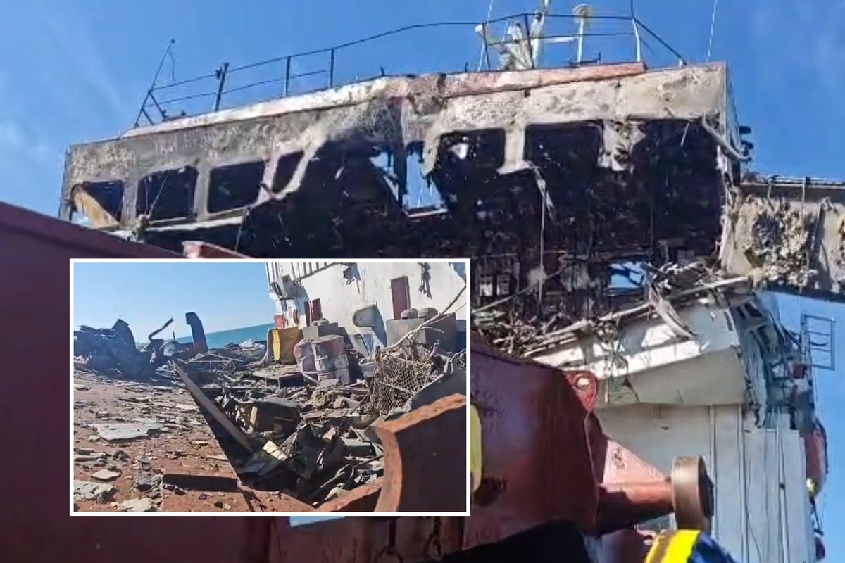 Azov dənizində azərbaycanlıların olduğu gəmiyə dron hücumu: Beş soydaşımız HƏLAK OLDU