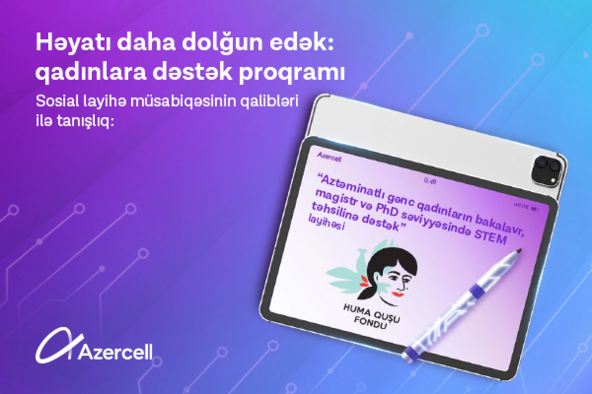 Qızların STEM-də yüksəlişi proqramının qalibləri açıqlandı
