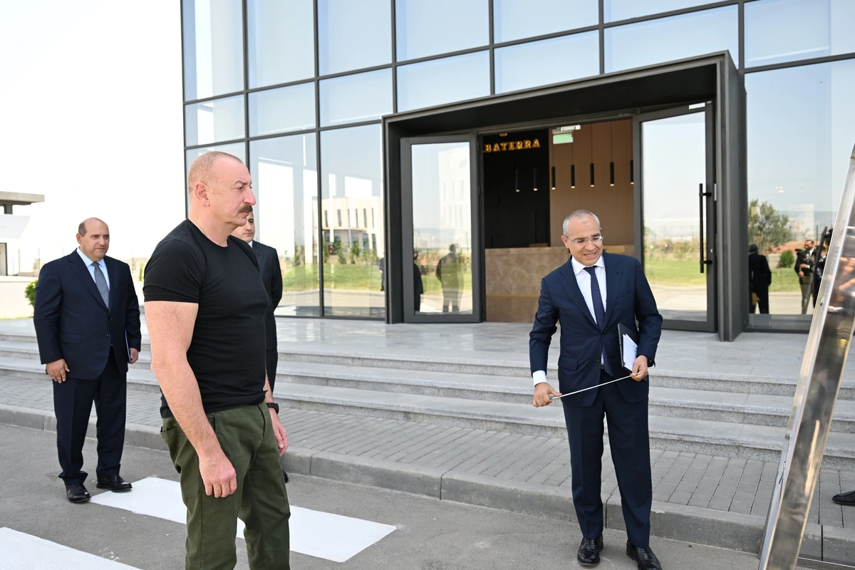 İlham Əliyev Ağdam Sənaye Parkında tütün məmulatlarının istehsalı müəssisəsinin açılışında iştirak edib İlham Əliyev Ağdam Sənaye Parkında tütün məmulatlarının istehsalı müəssisəsinin açılışında iştirak edib