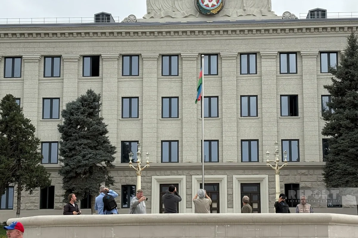 Beynəlxalq səyyahlar Xankəndidə olublar