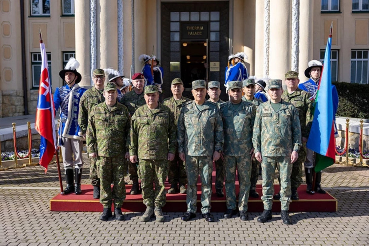 The Chief of the General Staff of the Azerbaijan Army is on an official visit to Slovakia