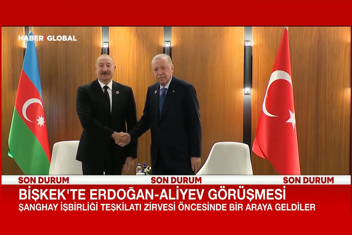 Əliyevlə Ərdoğan Bişkekdə nələri müzakirə etdilər? - Haber Globalın süjeti