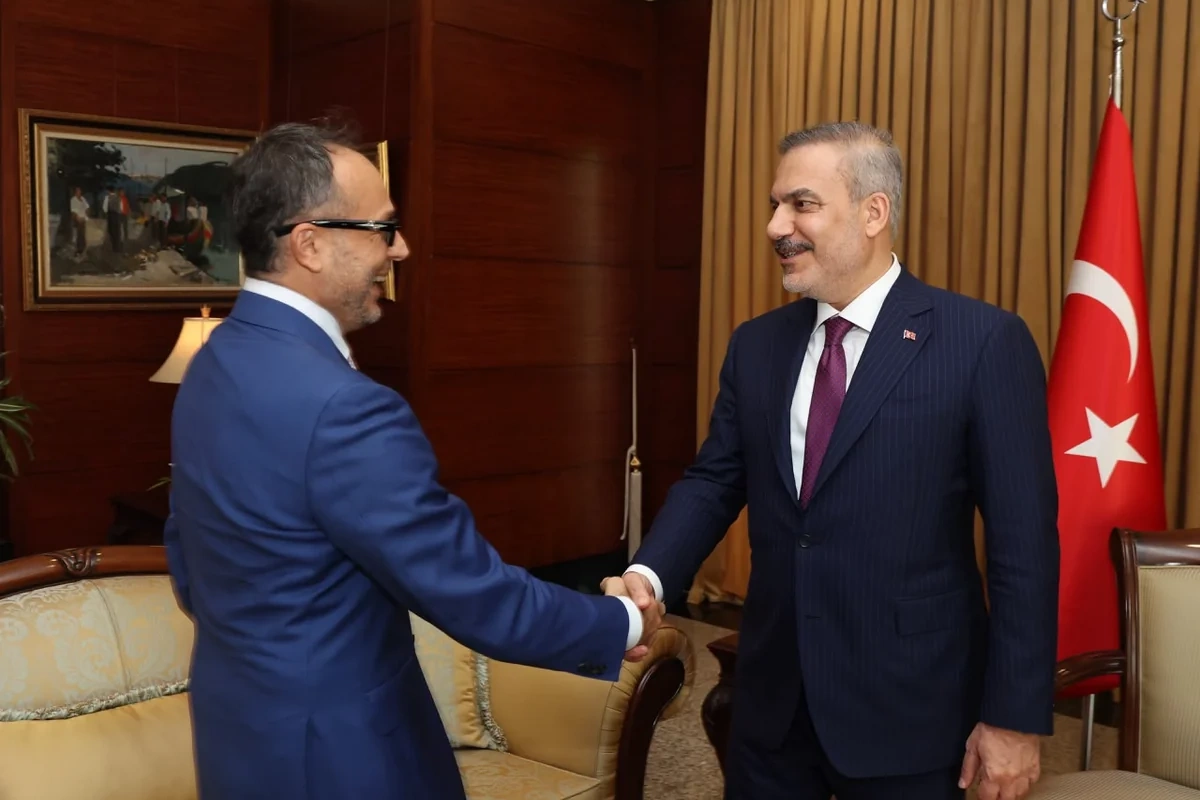 Hakan Fidan TÜRKPA Baş katibini qəbul edib