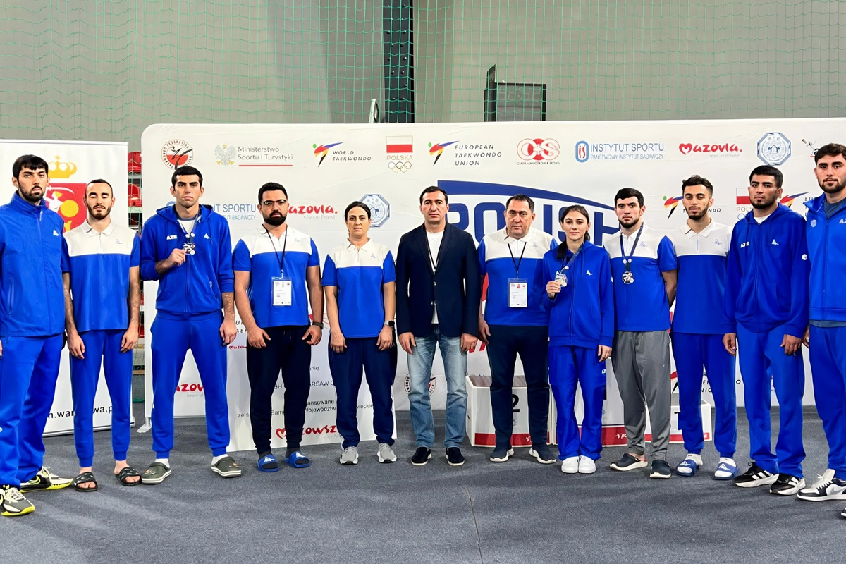 Azərbaycan taekvondoçuları Polşada 3 medal qazanıblar Azərbaycan taekvondoçuları Polşada 3 medal qazanıblar