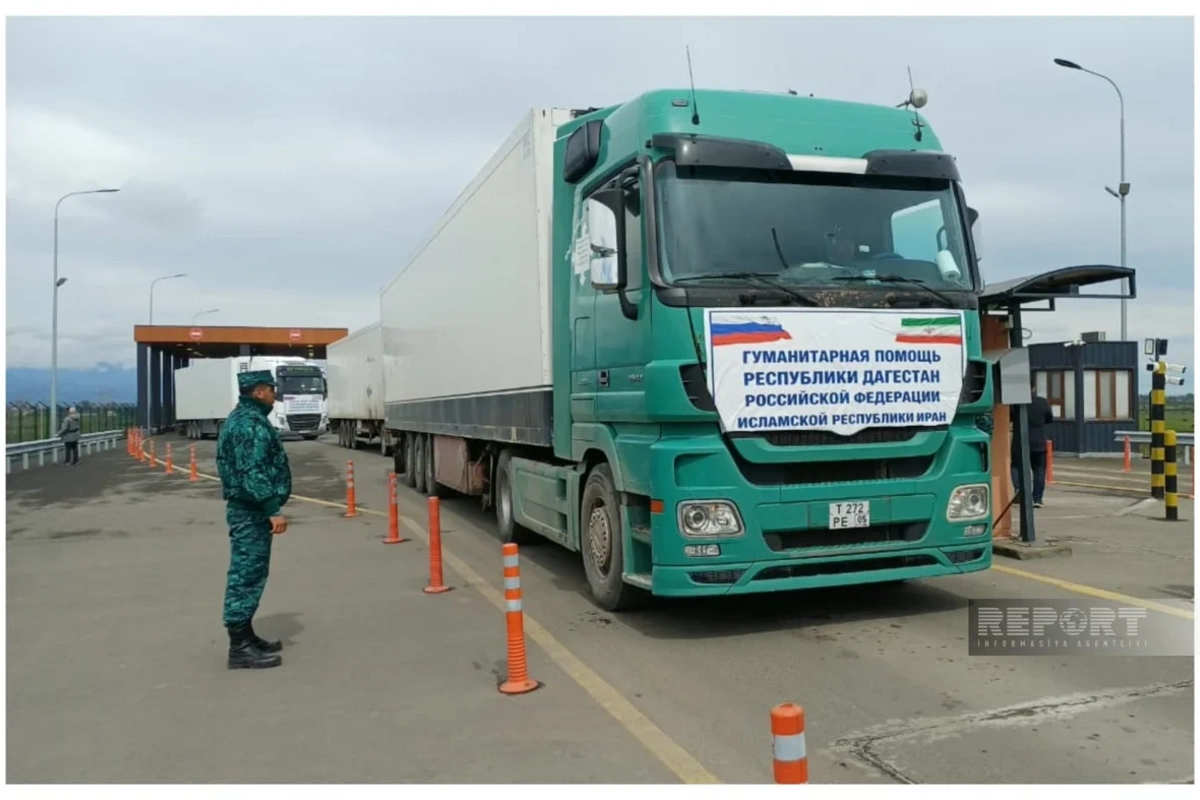 Rusiyanın İrana göndərdiyi növbəti yardım Azərbaycandan yola salınıb