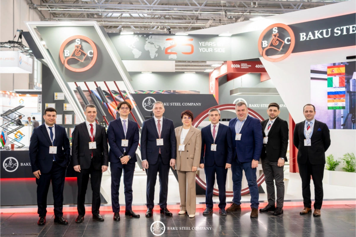 Baku Steel Company Almaniyada Tube 2026 sərgisində