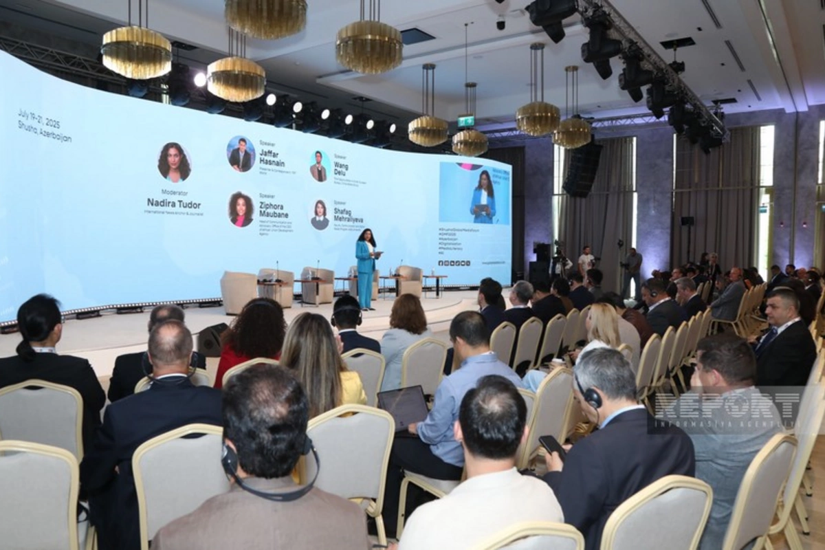 Beynəlxalq mətbuat Prezidentin Media Forumda çıxışına geniş yer verib Beynəlxalq mətbuat Prezidentin Media Forumda çıxışına geniş yer verib