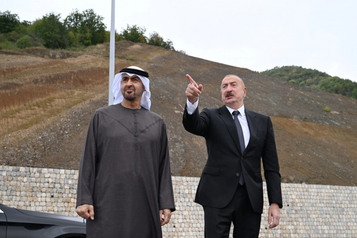 BƏƏ Prezidenti: Qarabağda İlham Əliyevlə görüşmək şərəfinə nail oldum