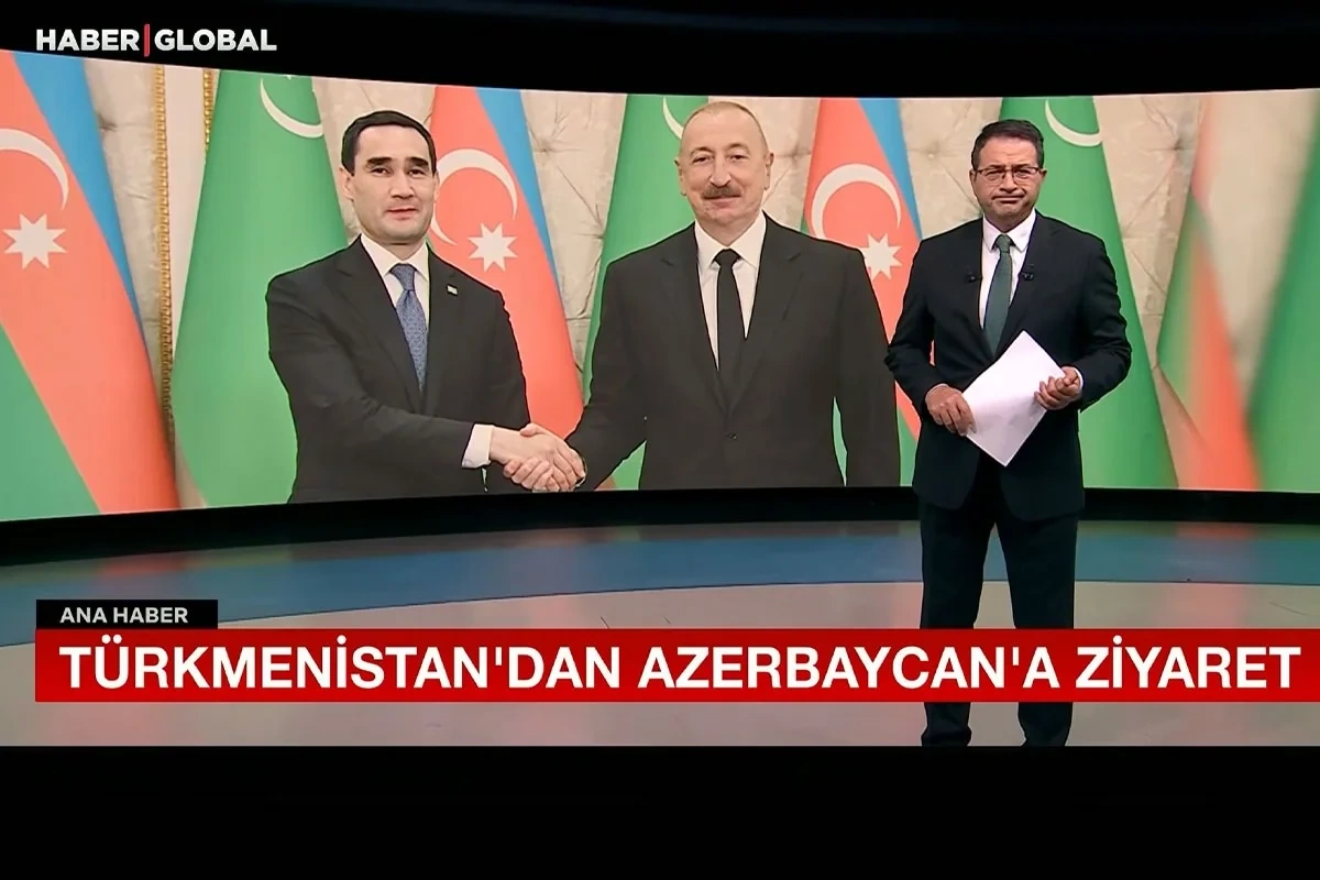 Haber Global paid special attention to the meeting between Ilham Aliyev and Serdar Berdimuhamedov