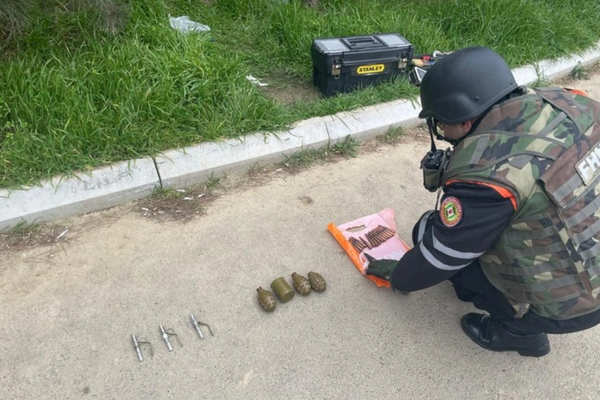 В Баку обнаружены боеприпасы