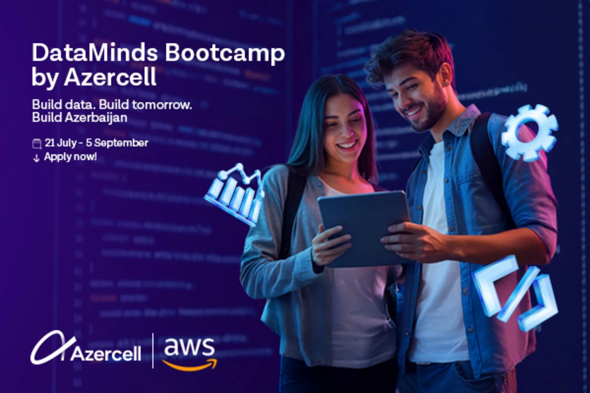 Azercell gənclər üçün DataMinds bootcamp layihəsinə start verir Azercell gənclər üçün DataMinds bootcamp layihəsinə start verir