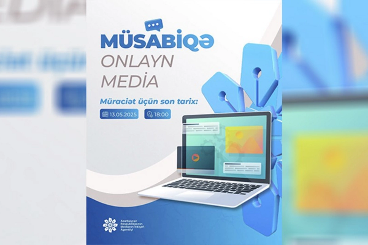 Onlayn media subyektlərinə dəstək üçün müsabiqə elan edilib