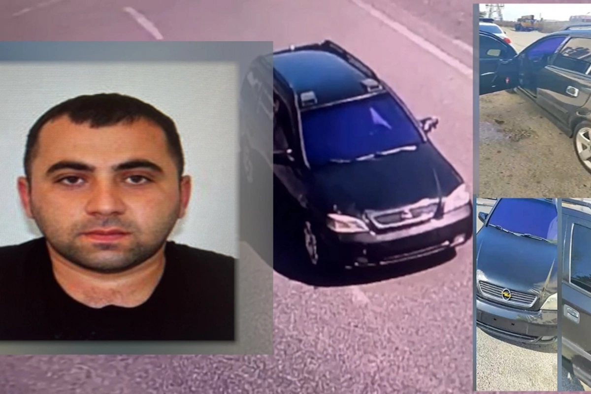 Bakıda polisdən qaçan şəxsin avtomobilindən qeyri-adi formalı silah çıxdı