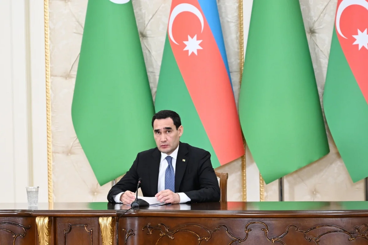 Sərdar Berdiməhəmmədov Dostlug tankerinə görə İlham Əliyevə təşəkkür edib