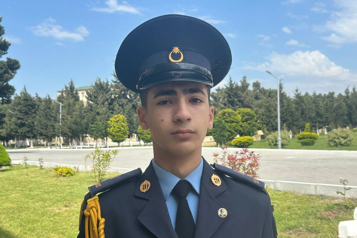Kursant Seymur Ağamalıyev: C.Naxçıvanski adına Hərbi Liseyin yaradılması Ümummilli Lider Heydər Əliyevin təşəbbüsü ilə həyata keçirilib