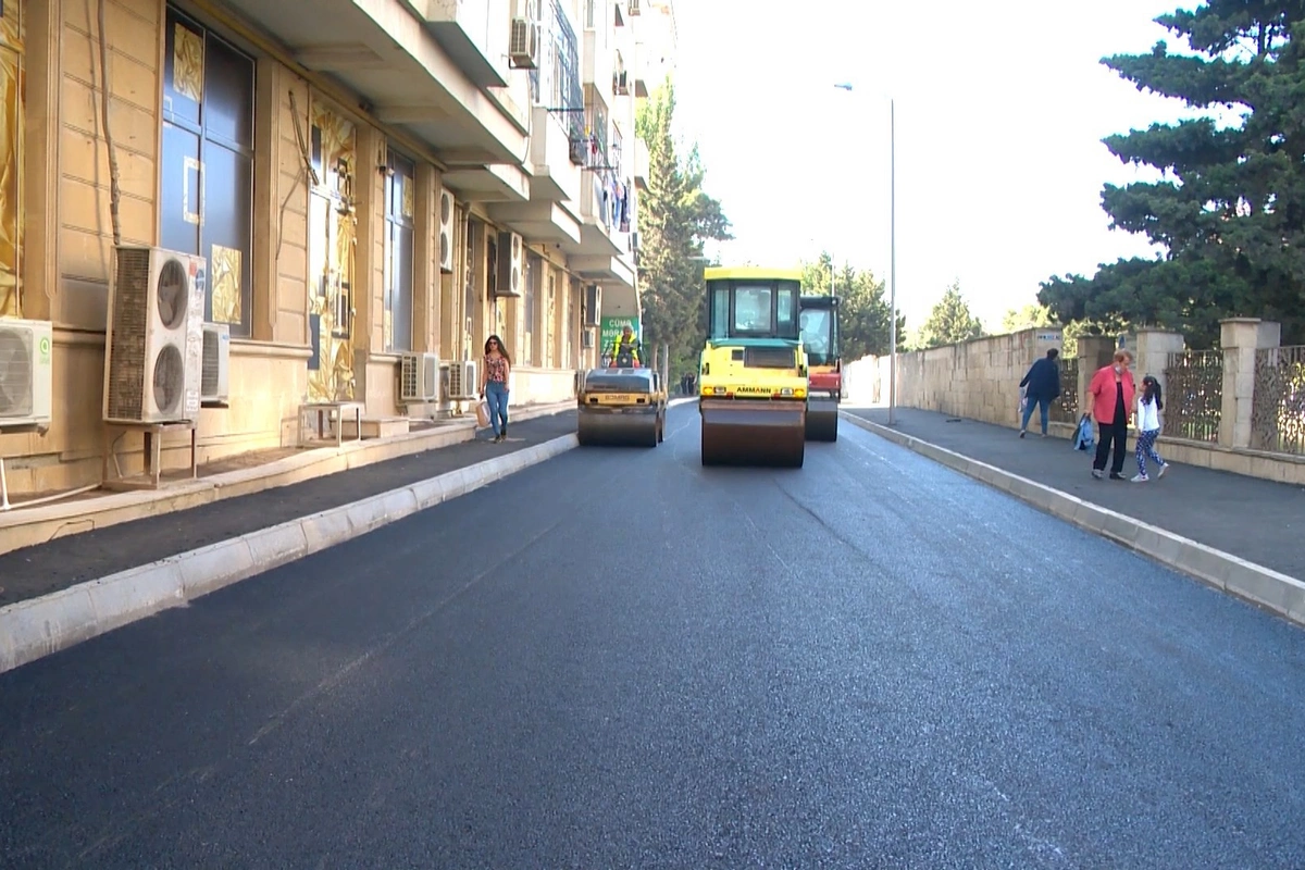 Daha bir rayonda küçə və prospektlər TƏMİR OLUNACAQ