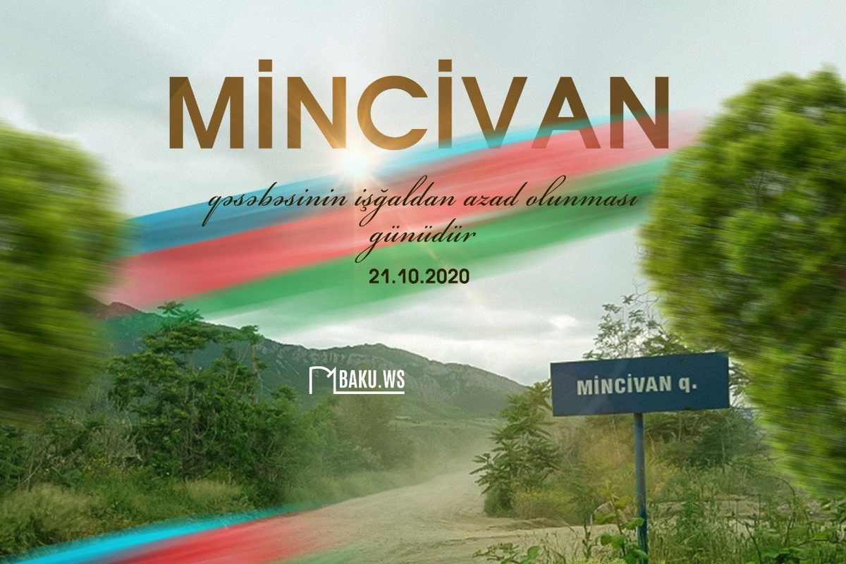 Mincivan qəsəbəsinin işğaldan azad olunmasından beş il ötür Mincivan qəsəbəsinin işğaldan azad olunmasından beş il ötür