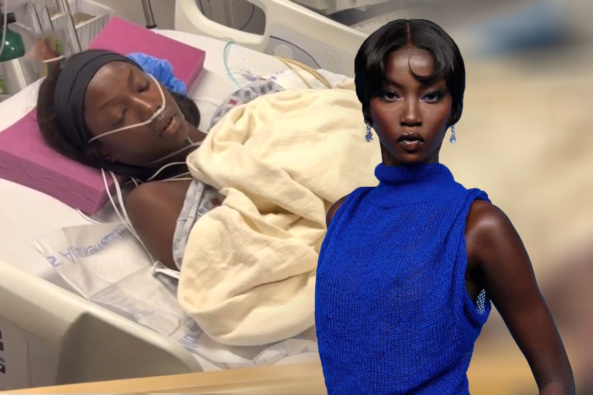 28 yaşlı modelin xəstəxanadan görüntüləri yayıldı