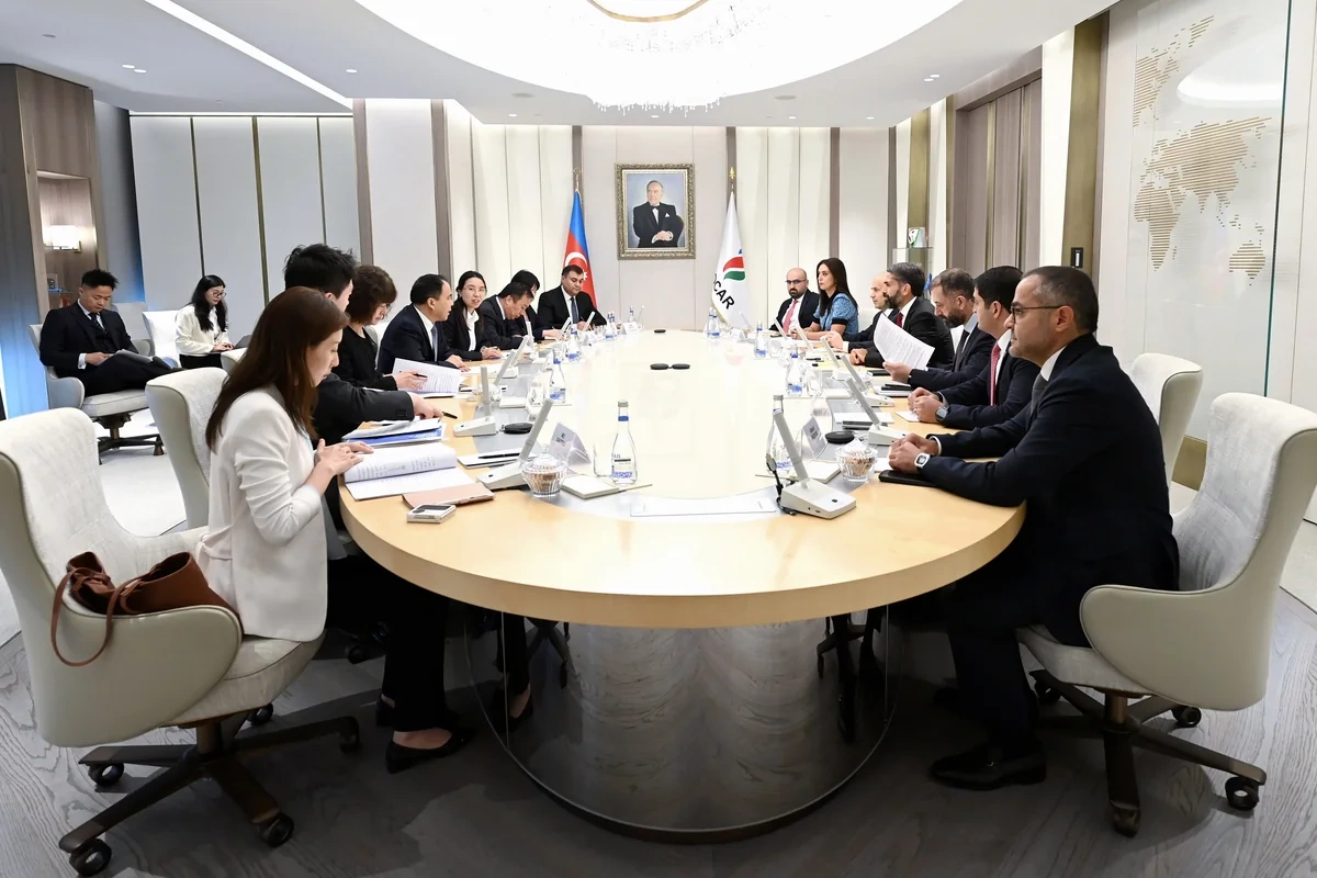 SOCAR-ın prezidenti CC7-nin İdarə Heyətinin sədri ilə görüşüb