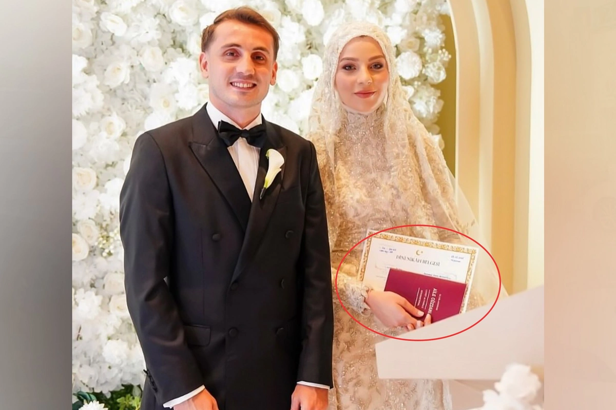 Aktüroğlunun toyundan yeni fotolar yayıldı - Nigah sənədləri müzakirələrə səbəb oldu Aktüroğlunun toyundan yeni fotolar yayıldı - Nigah sənədləri müzakirələrə səbəb oldu