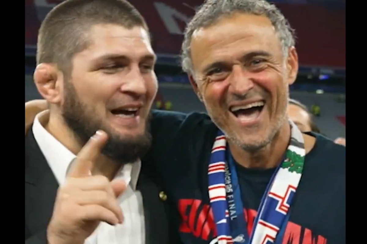Nurmaqomedov Luis Enrike ilə zarafat etdi - Realın adını demədi