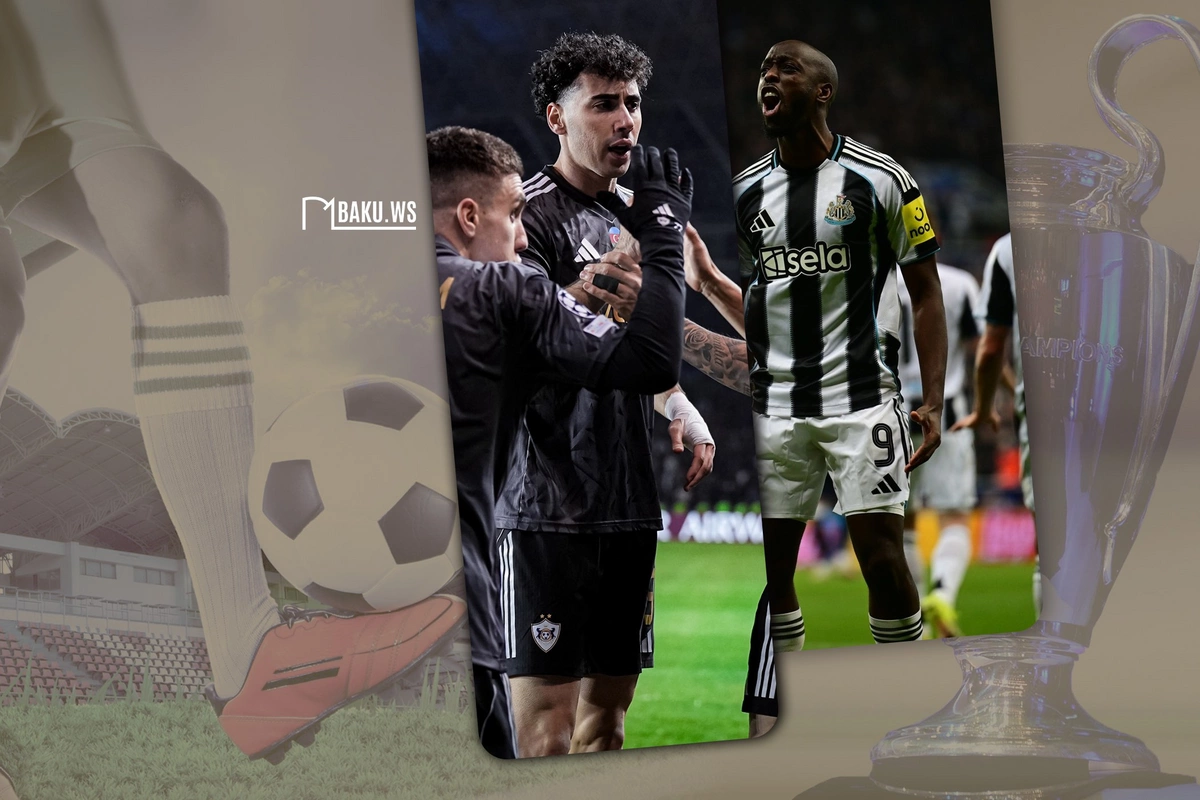 Qarabağ Nyukaslla matçda fasiləyə böyük hesabla geridə yollanıb