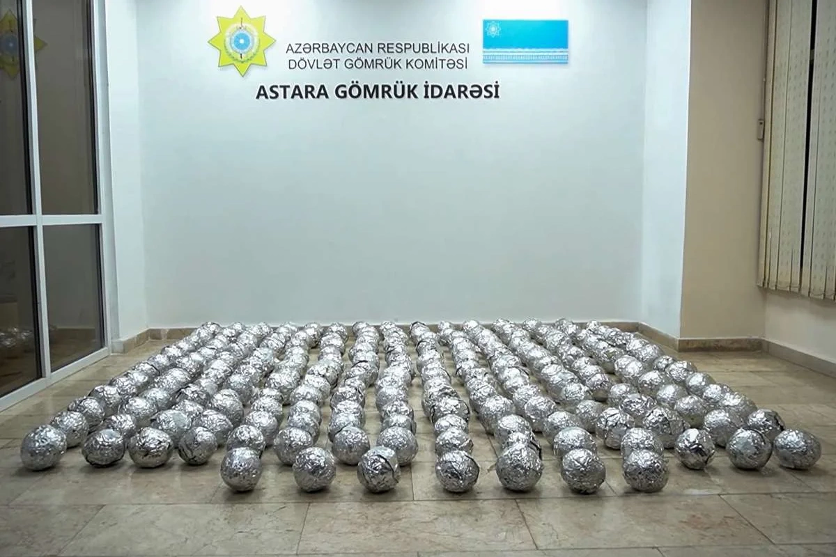 Astara Gömrüyündə 79 kiloqramdan çox marixuana aşkarlanıb