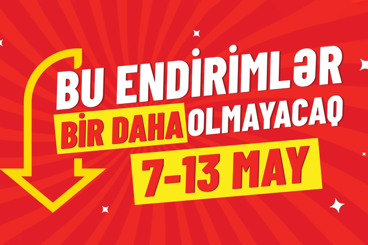 Bu endirimlər bir daha olmayacaq: Tam 7 gün hər kəs Tamstore-dən danışacaq