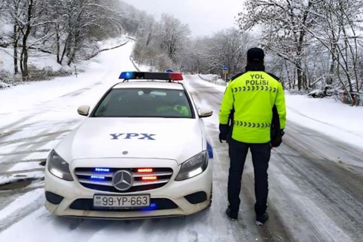 Baş Dövlət Yol Polisi İdarəsi avtomobillərin qış mövsümünə hazırlığı ilə bağlı çağırış edib