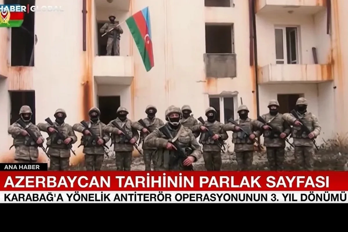 Haber Global: Antiterror əməliyyatı ilə Azərbaycan ordusu daha bir parlaq zəfərə imza atıb