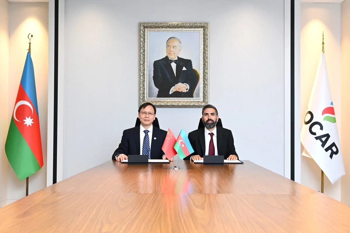 SOCAR ilə Çinin CNOOC şirkəti arasında Anlaşma Memorandumu imzalanıb