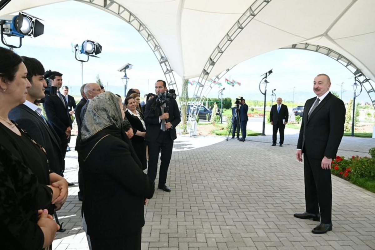 Prezident: İkinci mərhələdə Kəngərlidə daha çox ev tikiləcək
