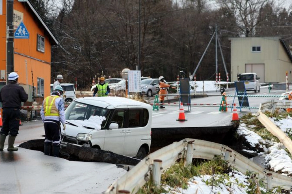 Yaponiyada 7.5 bal gücündə zəlzələ oldu