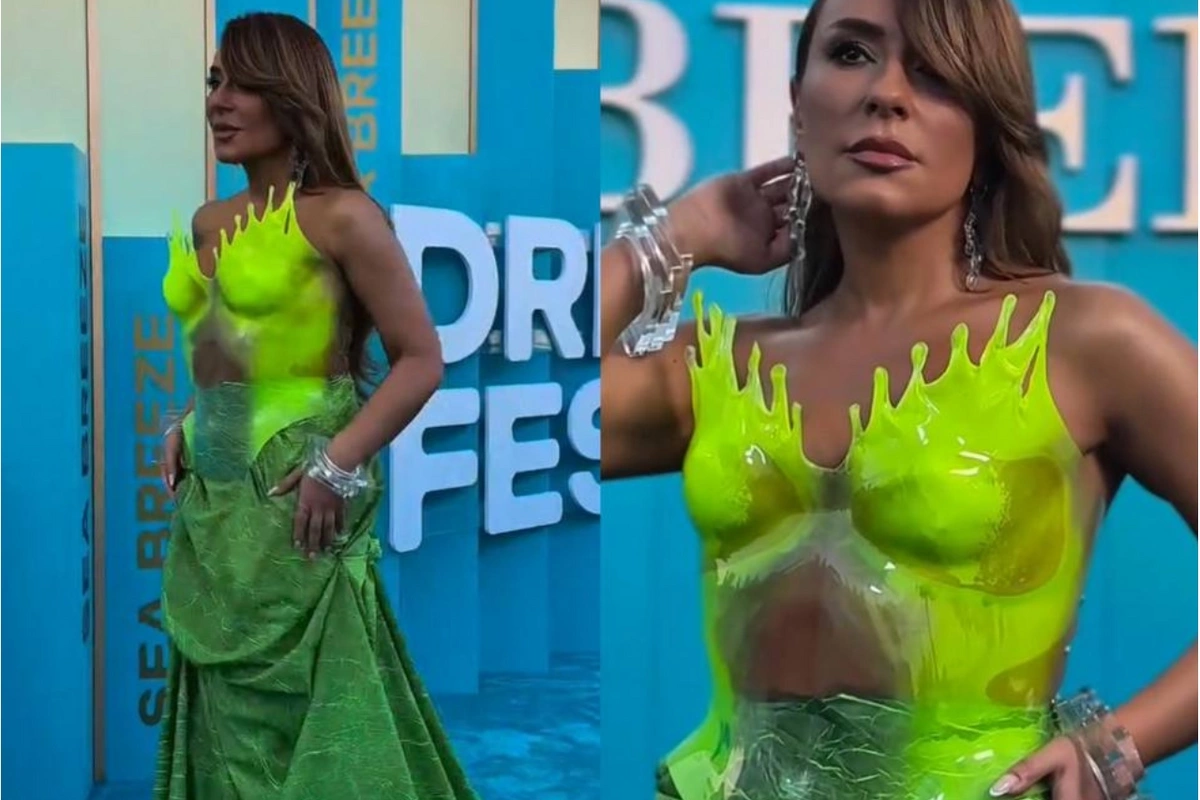 The outfit of the People's Artist of Azerbaijan at DREAM FEST caused heated discussions The outfit of the People's Artist of Azerbaijan at DREAM FEST caused heated discussions