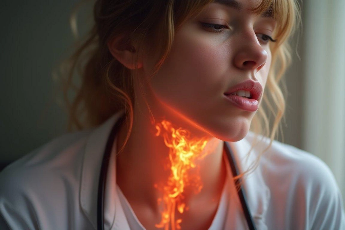 Boğazda yaranan qıcıqlanma mədə problemlərindən qaynaqlana bilər