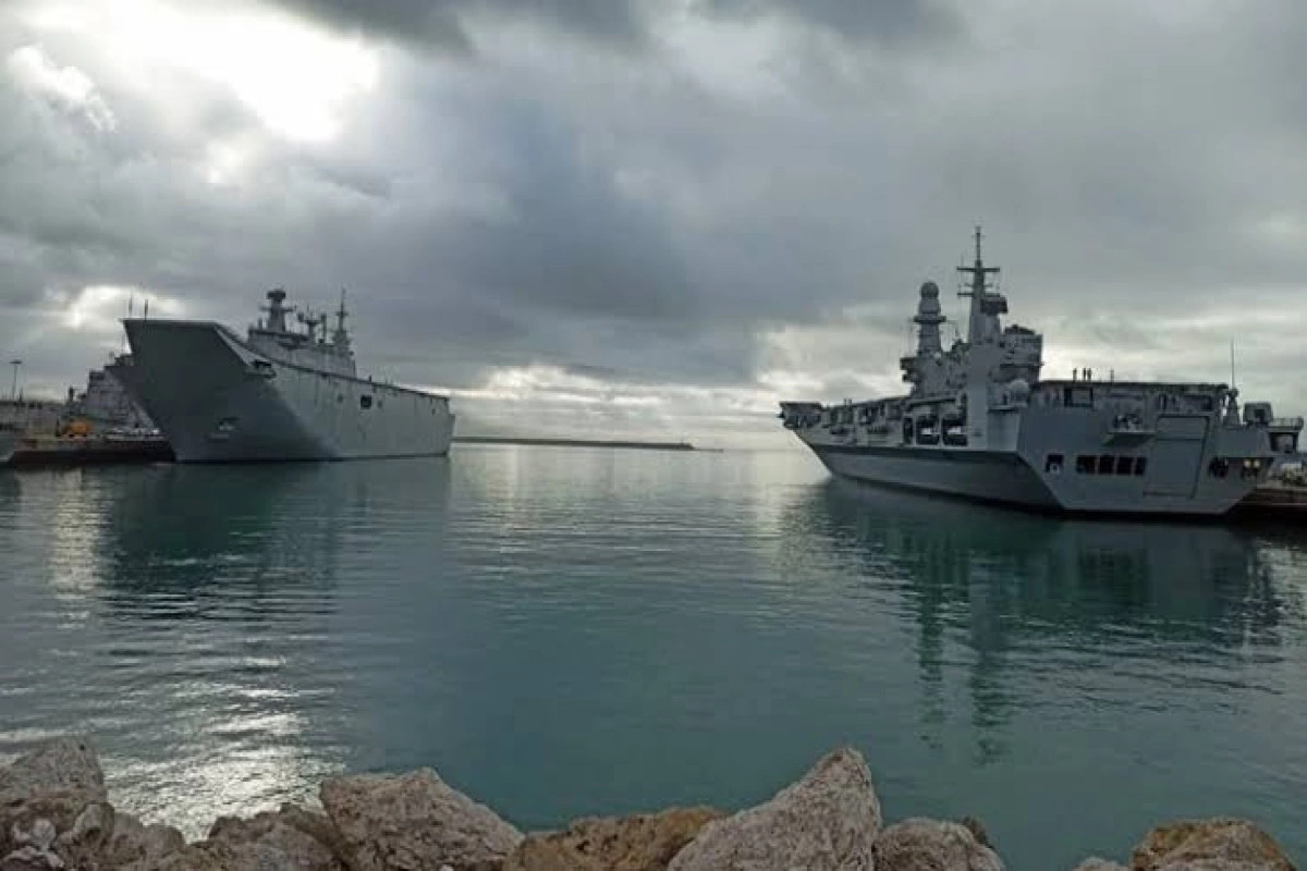 An unknown drone has been detected at a U.S. Navy base in Italy