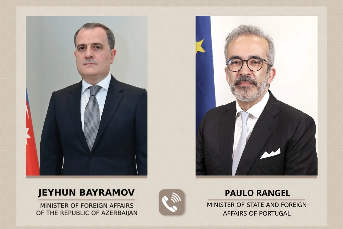 Azərbaycan və Portuqaliya XİN rəhbərləri Yaxın Şərqdəki müharibə fonunda riskləri müzakirə ediblər