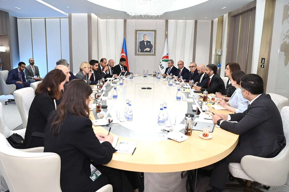SOCAR, TotalEnergies və XRG rəhbərləri arasında görüş keçirilib