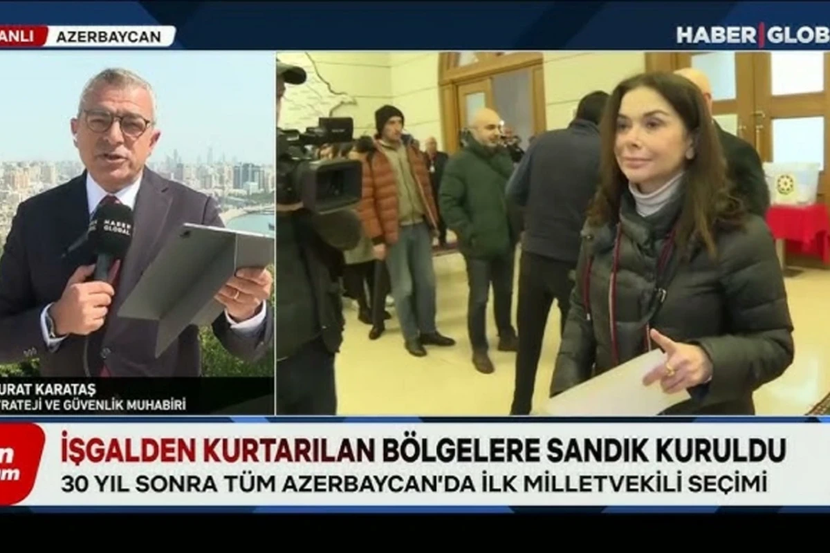 Haber Global Azərbaycandakı parlament seçkisini işıqlandırdı