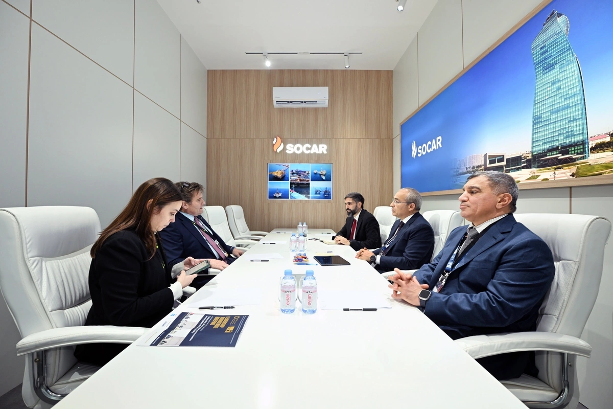 Mikail Jabbarov met with bp company vice president