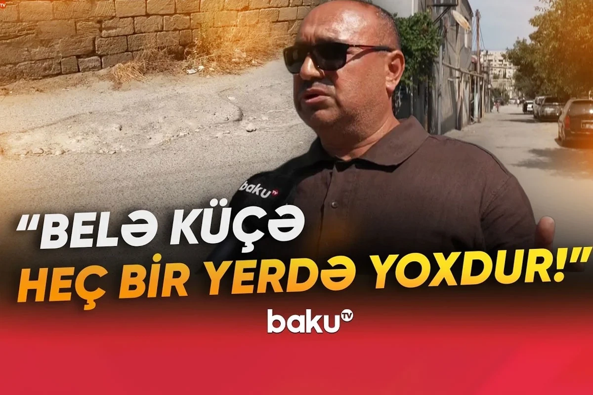 Şəhid adını daşıyan küçənin bərbad halı: Sakinlər çıxılmaz vəziyyətdədirlər
