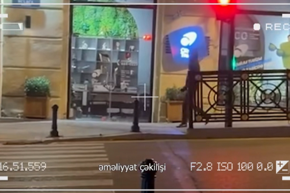 Bakıda narkotik alverçisinə qarşı əməliyyatın ANBAAN VİDEOSU