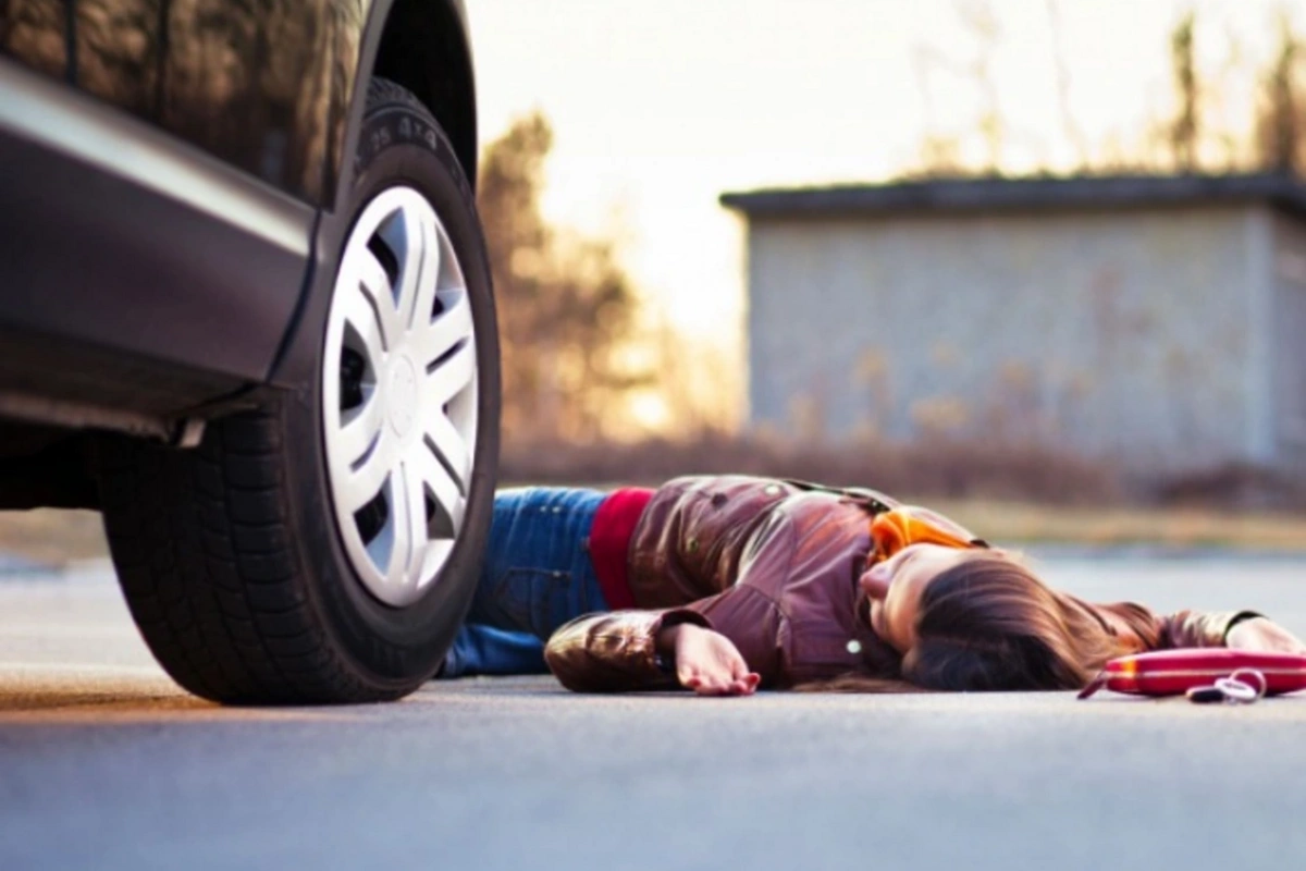 Goranboyda 14 yaşlı qızı avtomobil vurub