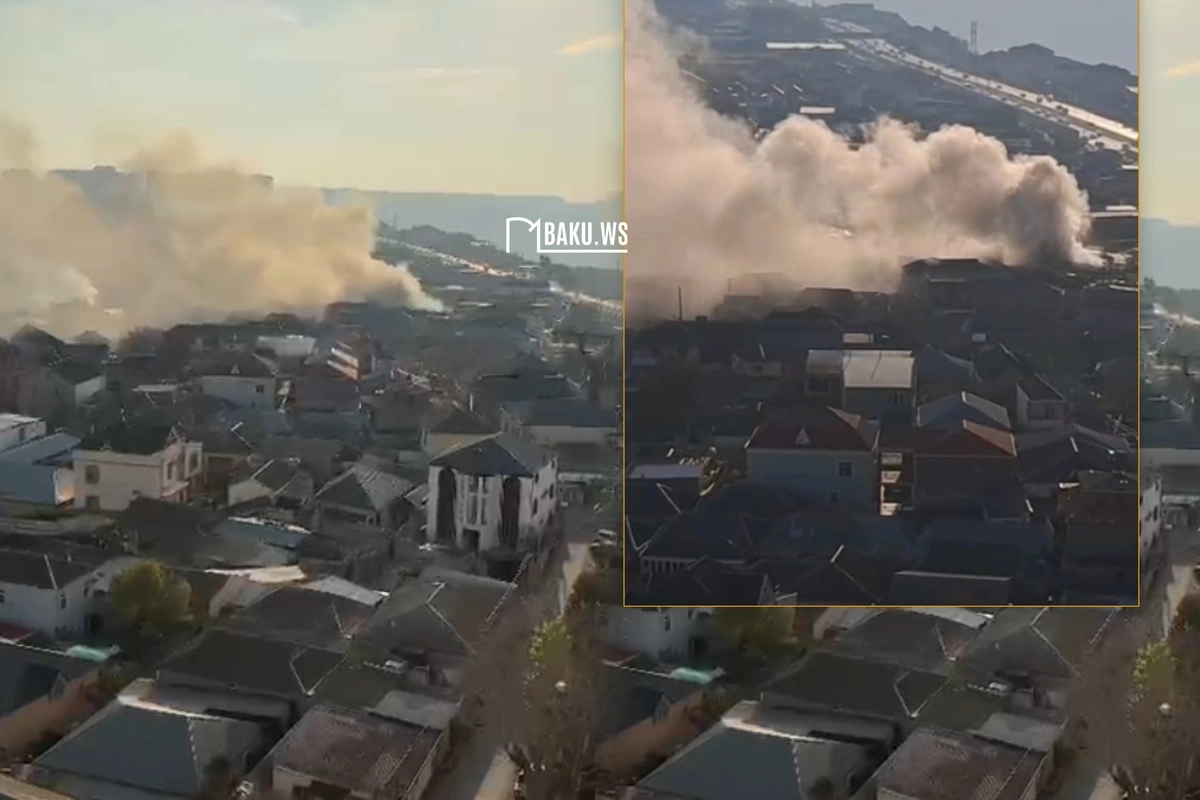 Bakıda evdə YANĞIN