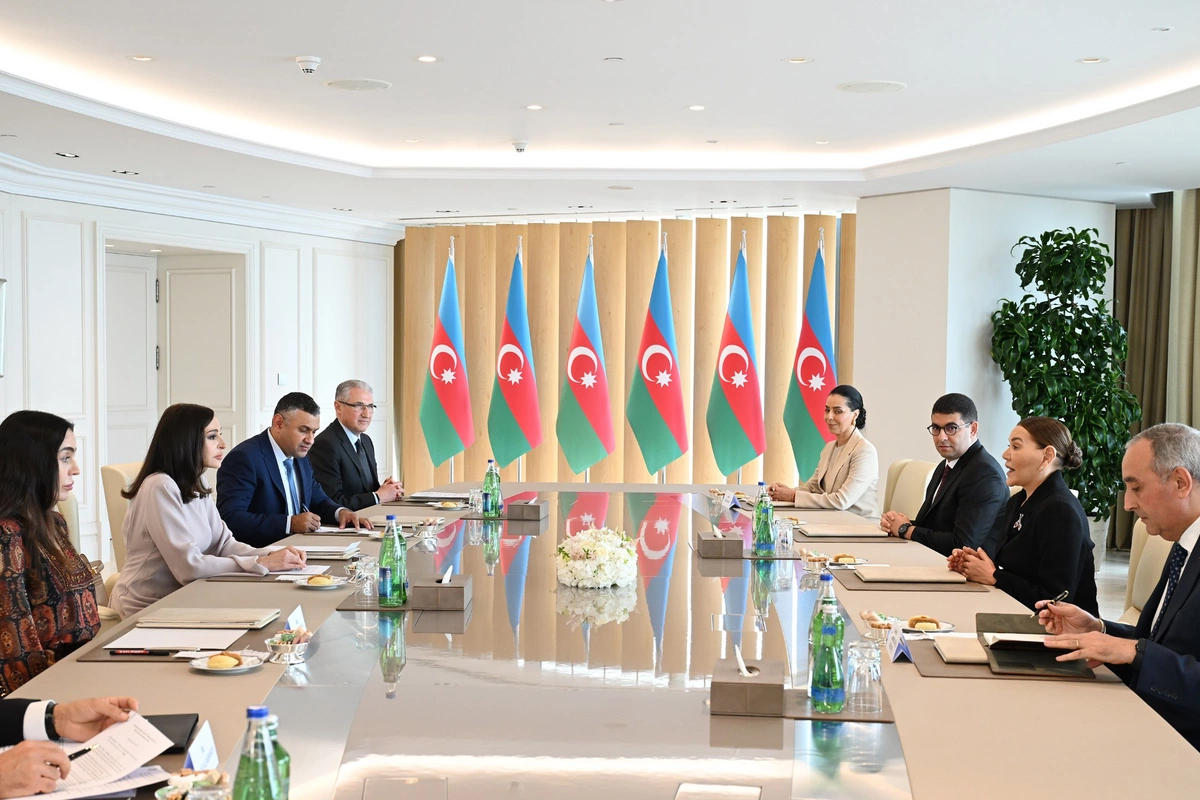 Birinci vitse-prezident Mehriban Əliyeva Mərakeşin xanım Şahzadəsi ilə görüşüb